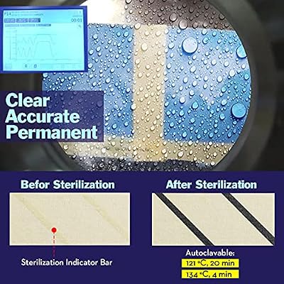 5 Rolls Autoclave Tape-Sterilization Tape (3/4 Wide) 50m By Biocomma
