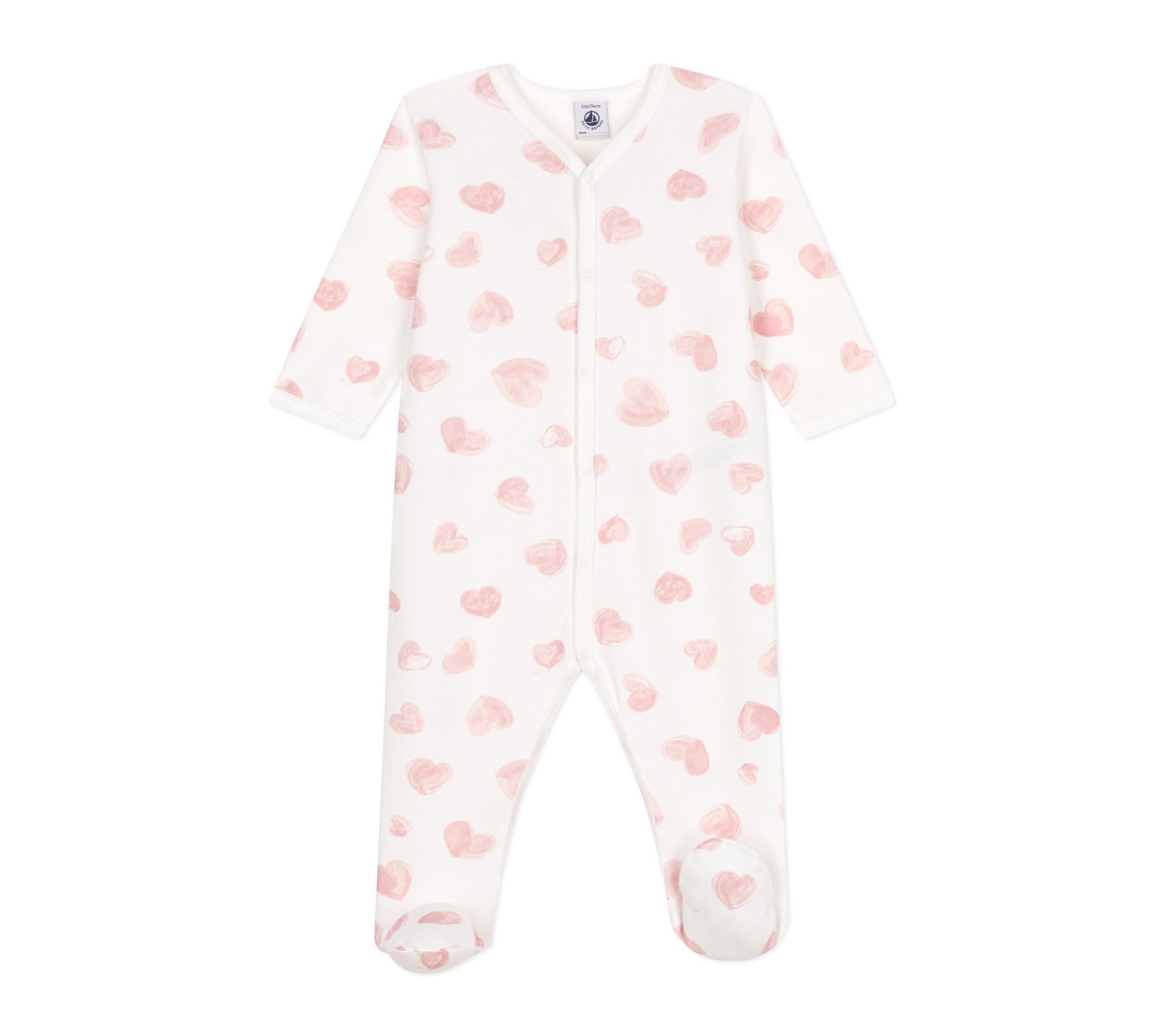 Pyjama bébé Petit Bateau en molleton chaud pour nuits douces