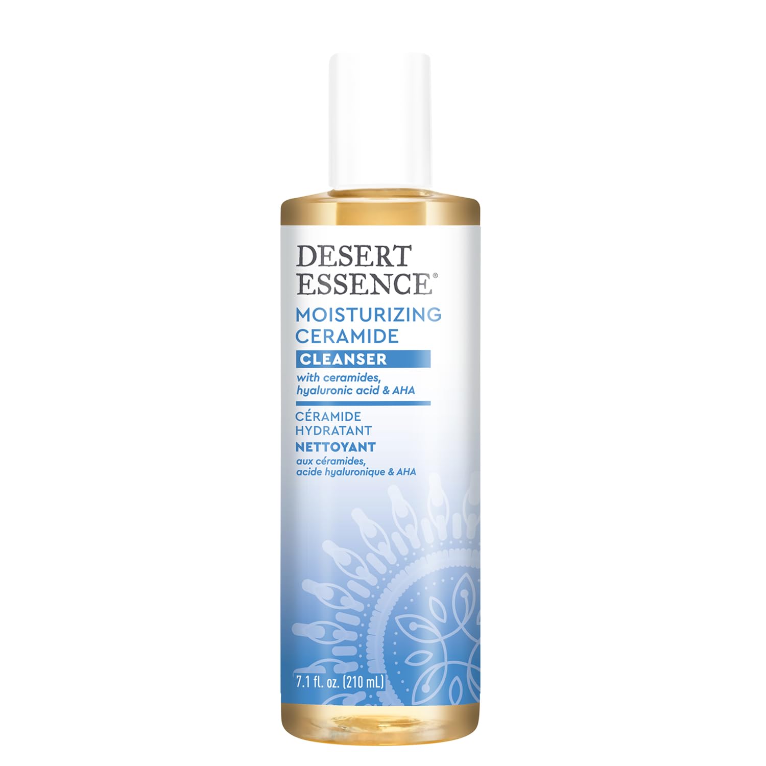 Desert Essence Ceramide Facial Cleanser with Hyaluronic Acid, 7.1 Fl Oz image 2