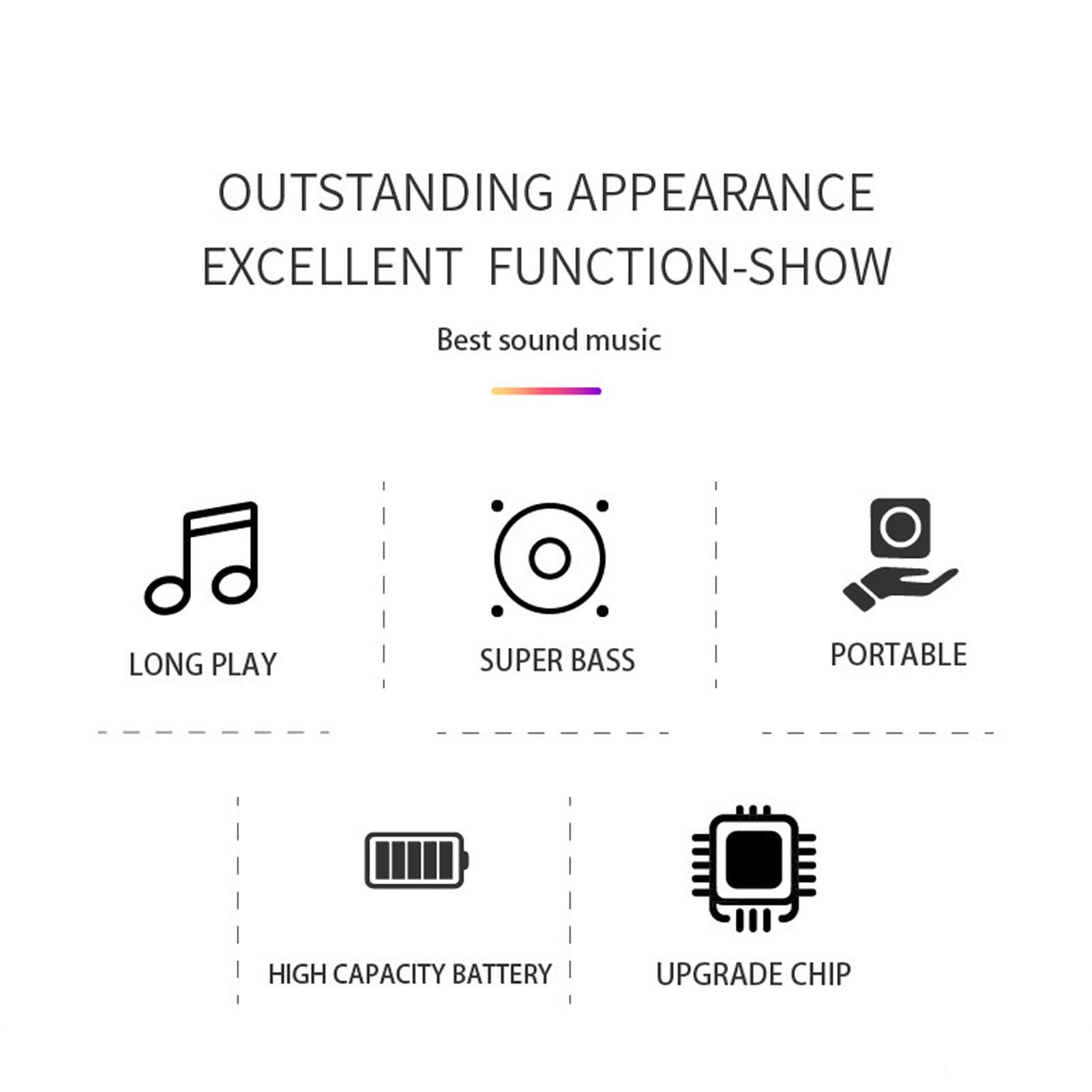 Altoparlante Bluetooth, 2 in 1, supporto per tablet e telefono, per scrivania, altoparlante stereo portatile, doppio driver, ricaricabile, elegante supporto per tablet, soundbar per la casa