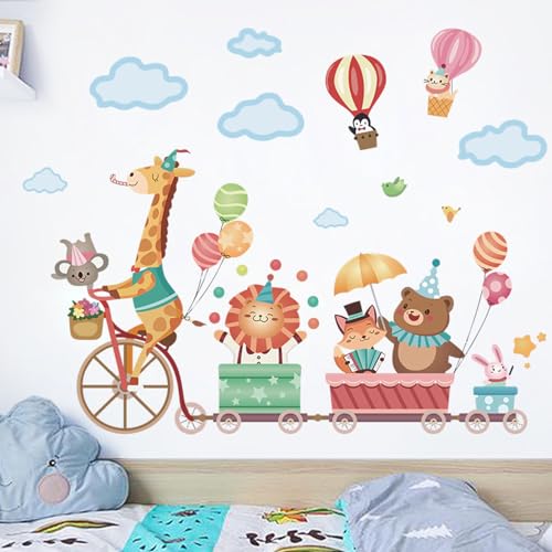 Vinilo Decorativo Animal Circo para Pared Infantil miniatura 5