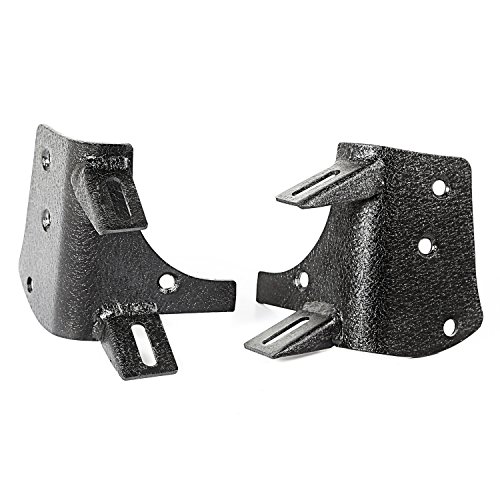 Rugged Ridge Light Mount for Jeep Wrangler TJ/LJ | Dual A-Pillar, Heavy Duty Steel, No Drill | 11232.36 | Fits 1997-2006 Jeep Wrangler TJ/LJ