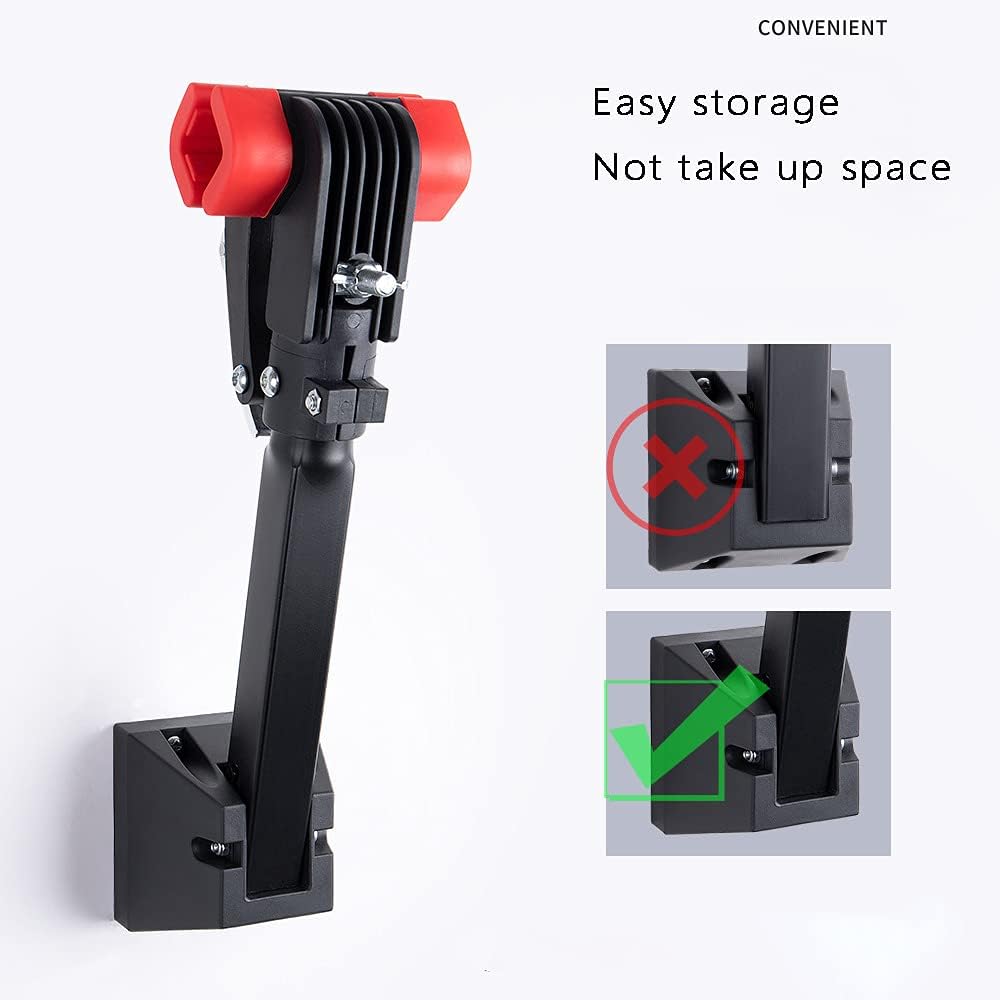 Fhdpeebu Bike Wall Mount Bike Repair Stand Rack Bicycle Maintenance Rack Garage Folding Clamp