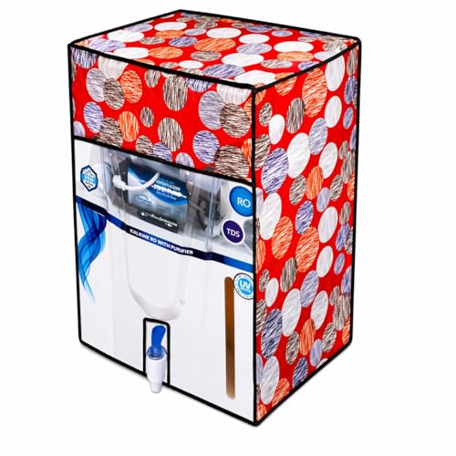 Image of KALRA MAGIC Water Purifier Cover for Kent RO / Kent Grand / Pulse Aqua - Dustproof Body Protector Cover | Multicolor Printed RO Cover (P-4)