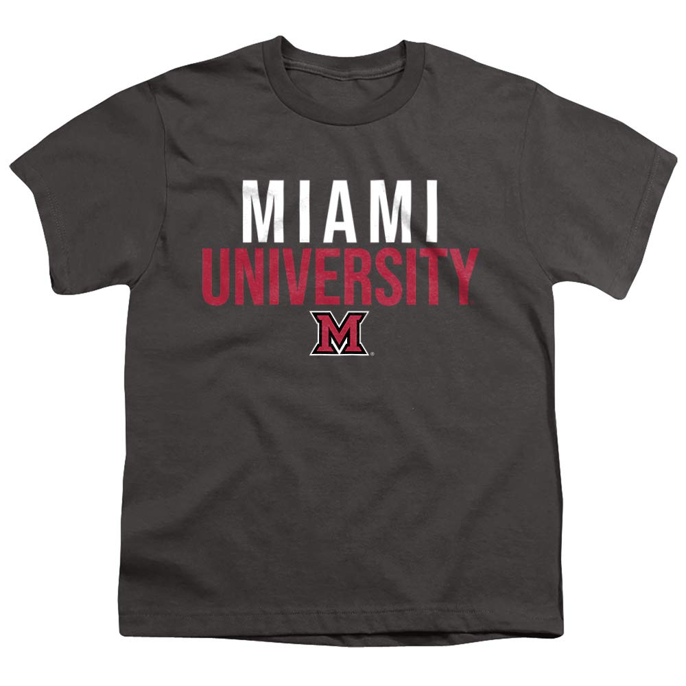 Miami University Official Ohio Stacked Youth Kids Boy/Girls T Shirt