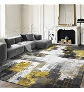 Amazon.com: VK·LIVING 5'x7' Area Rug Abstract Machine Washable