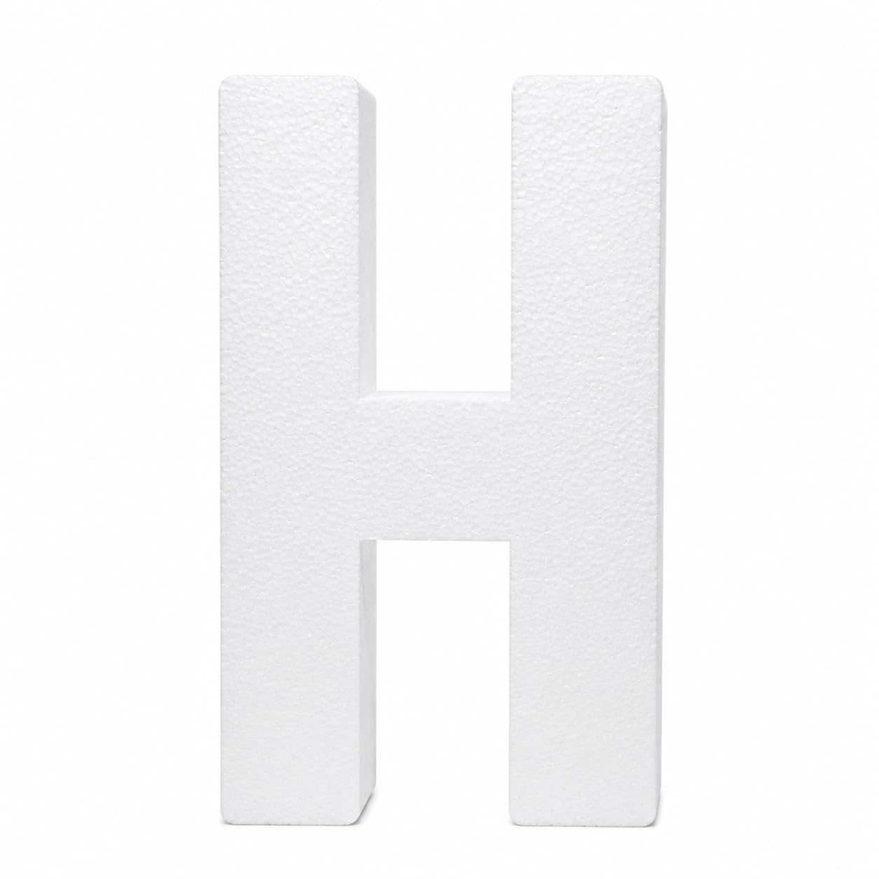 Lettre H en mousse de 61 cm pour travaux manuels et projets artistiques XXL