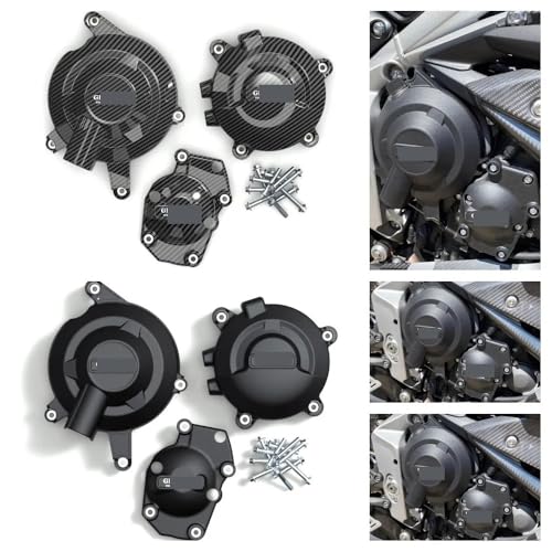 Protector cárter motor para Street Triple 765 RS R cubierta protección chasis 2023 2024