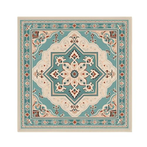 Servilletas de Tela Boho Mandala Multicolor x6 miniatura 1