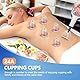Schröpfgläser mit Vakuumpumpe, Cupping set 24 Stück Schröpfsets für Massage Rücken und Schmerzlinderung, Schröpfgläser Gesicht und für den ganzen Körper, Schröpfgläser Silikon für Zuhause