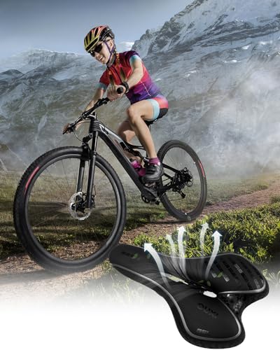 Gel Bike Seat Bicycle Saddle, MSDADA Bike Saddle for Men & Women - Image 4