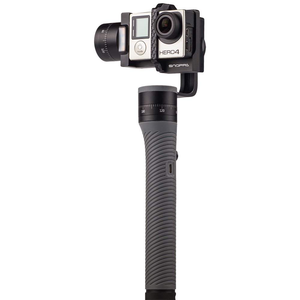 SnoppaGo 3-Axis Handheld Gimbal Camera Stabilizer for GoPro Hero4/3+/3