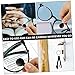 Healvian Glasses Cleaner Spray Eyeglass Kit 3pcs Lens Cleaning Tools Lens Wiping Tools for Glasses Screens