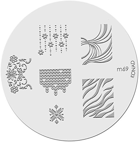 Konad Stamping Nail Art Image Plate - M69