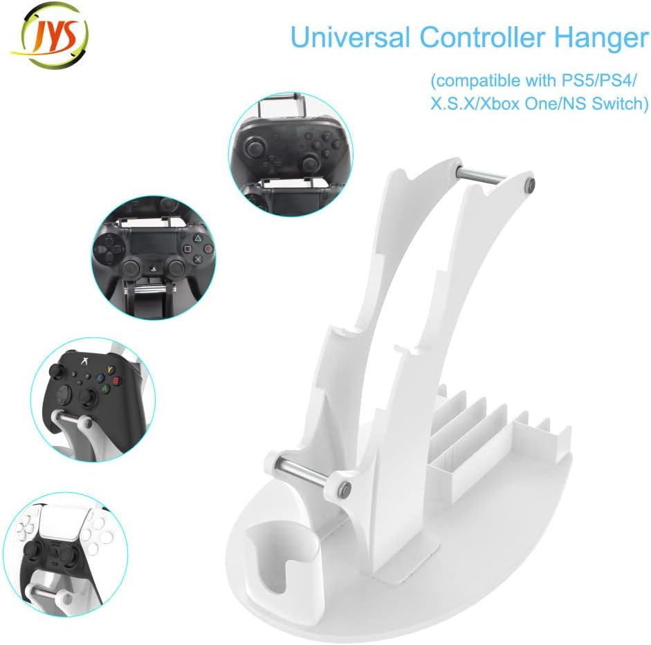 PS5スタンド、プレイステーション5、デスクトップストレージホルダー、PS5ブラケット、シェルフ、ゲーム、ヘッドセットコントローラー