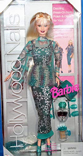 Muñeca Barbie Hollywood Nails 1999 edición especial miniatura 1