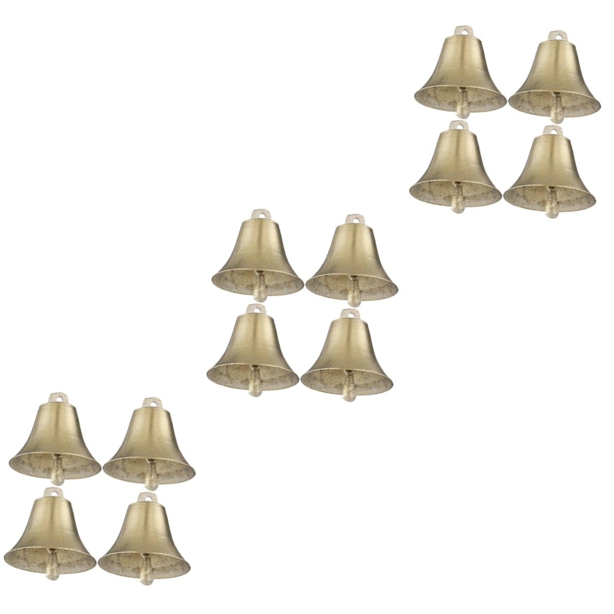 Accessoires de pâturage fort en cuivre : 12 cloches haut de gamme pour vaches