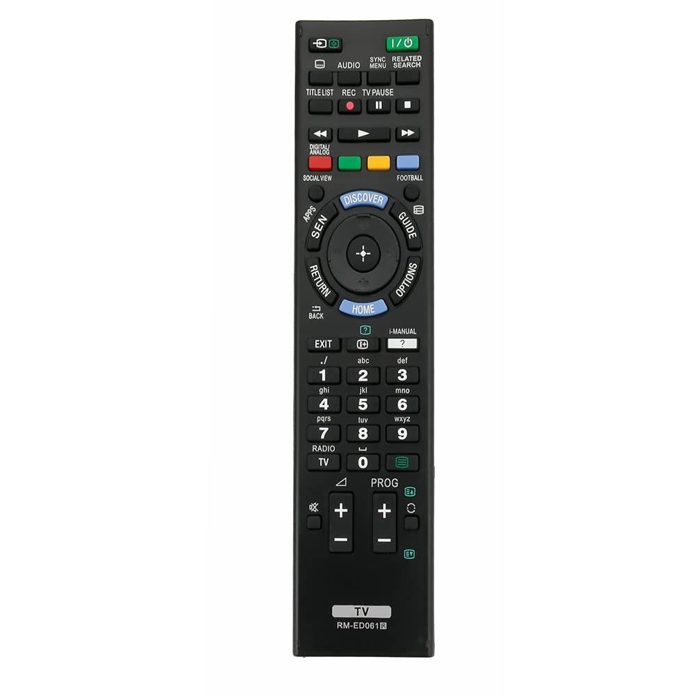 ALLIMITY New Remote RM-ED061 fit for Sony RM-ED061 rm-ed061TV