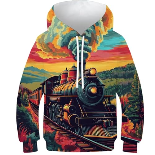 Sweat ado train à vapeur, le cadeau parfait pour un anniversaire