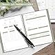 BIROYAL Hochzeitsplaner Deutsch für den großen Tag, 160 Seiten Wedding Planner mit Terminplan, Checklisten, Zeitplan und Tipps, Hochzeit Buch mit Kalender, Tolles Geschenk zur Verlobung - DIN A4