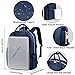 LOVEVOOK 17.3 Inch Laptop Backpack for Women,Fashion Work Backpack Purse for Women Men,Waterproof Travel Work Backpacks Purse for Teacher Nurse, Navy Blue.