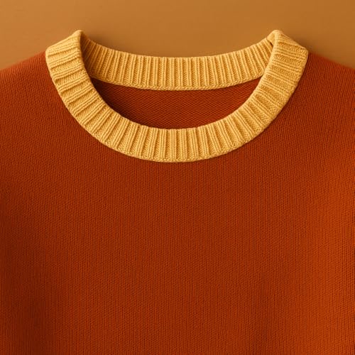 Unisex Knit Sweater – Crewneck and V-Neck Pullover Soft Knit Jumper for Fall and Winter – Sweater for Men and Women3
