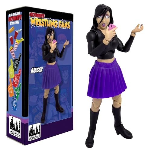 Ultimate Wrestling Crowd Fan Figures: Amber