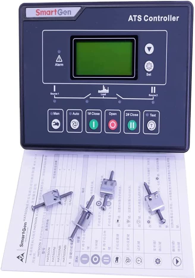 DC&AC Dual-Supply Module ATS Controller Generator with Working Power Range DC(8 to 35) V AC 220V Link RS485 Interface for All Types ATS Switches Frequency 50/60Hz