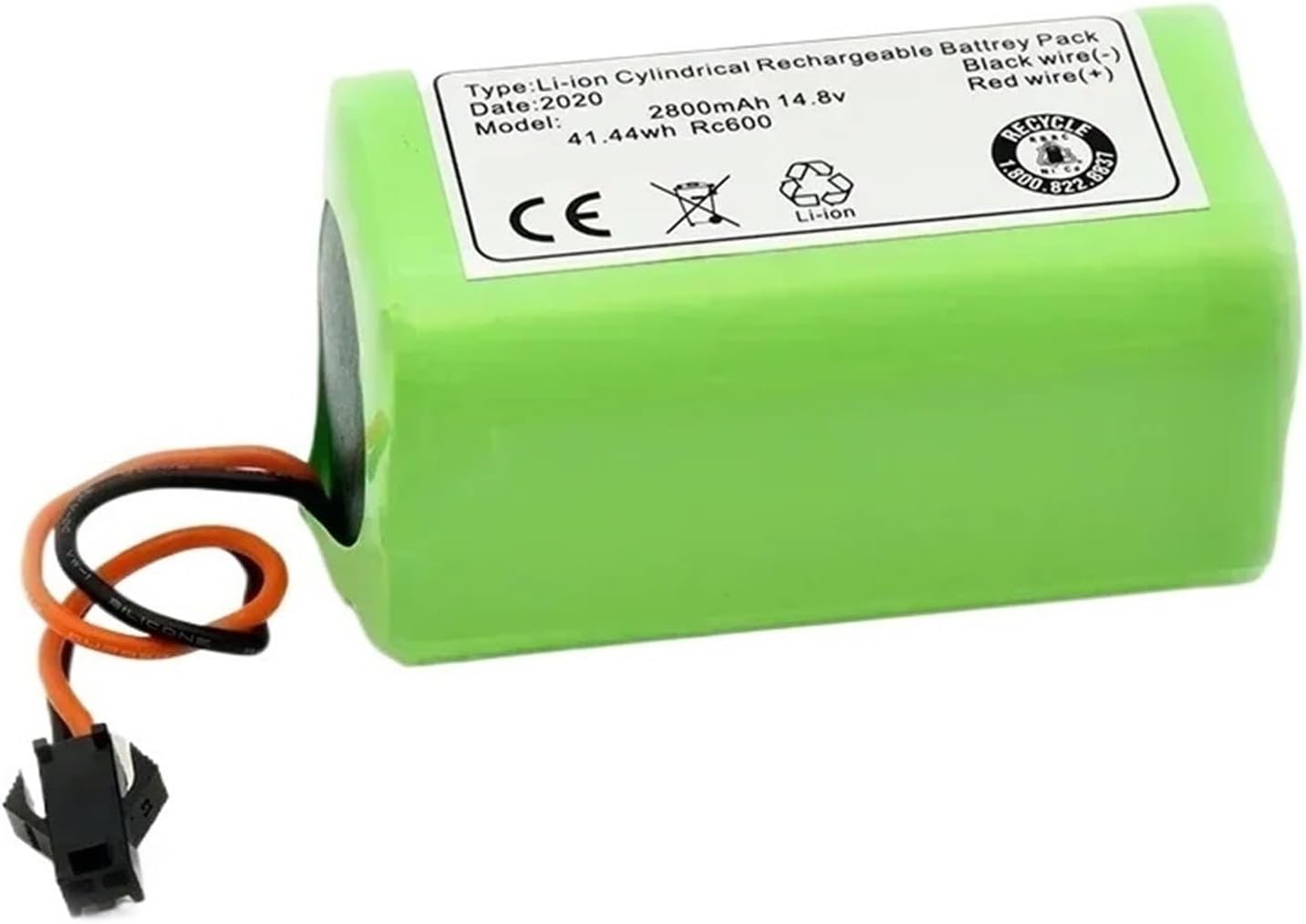 14.4V Li-ion Battery，Compatible For Deebot，N79S N79 DN622，Compatible For Robovac，11 11S 12 35C X500 Vacuum Cleaner Battery Parts(2600 mAh 1pcs)