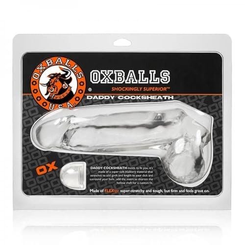 Oxballs Daddy Cocksheath, Clear