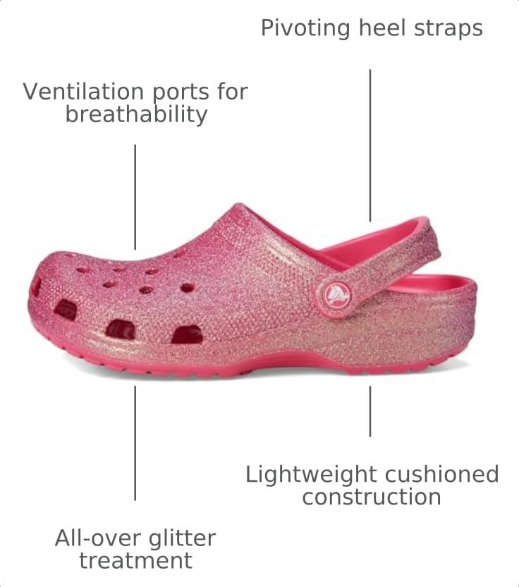 Image of Crocs Classic Clogs - Glitter