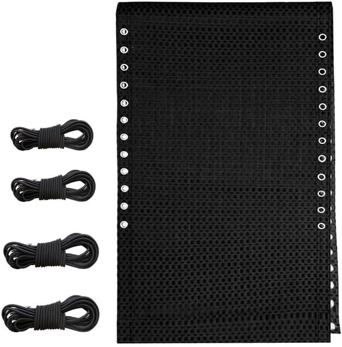 VIGAN 62.9X16.9Inch PVC Breathable Recliner Cloth Elastic Cord Replacement Chair Lounger Replacement Repair Kit for Patio Recliner (K)