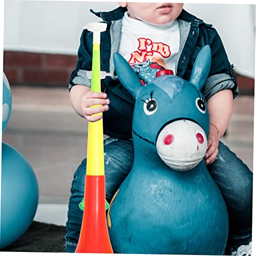 Vaguelly 6 Pçs Jogo De Bola Chifre Brinquedo Trompete Plástico Ventilador Suprimentos Para Eventos C