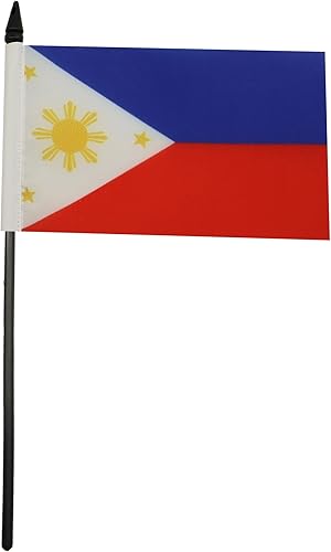 Miniatura 170 de Bandera de la bandera del Líbano de AZ, 3.9 x 5.9 in, bandera de escritorio libanesa, 5.9 x 3.9 in, barra y base de plástico negro