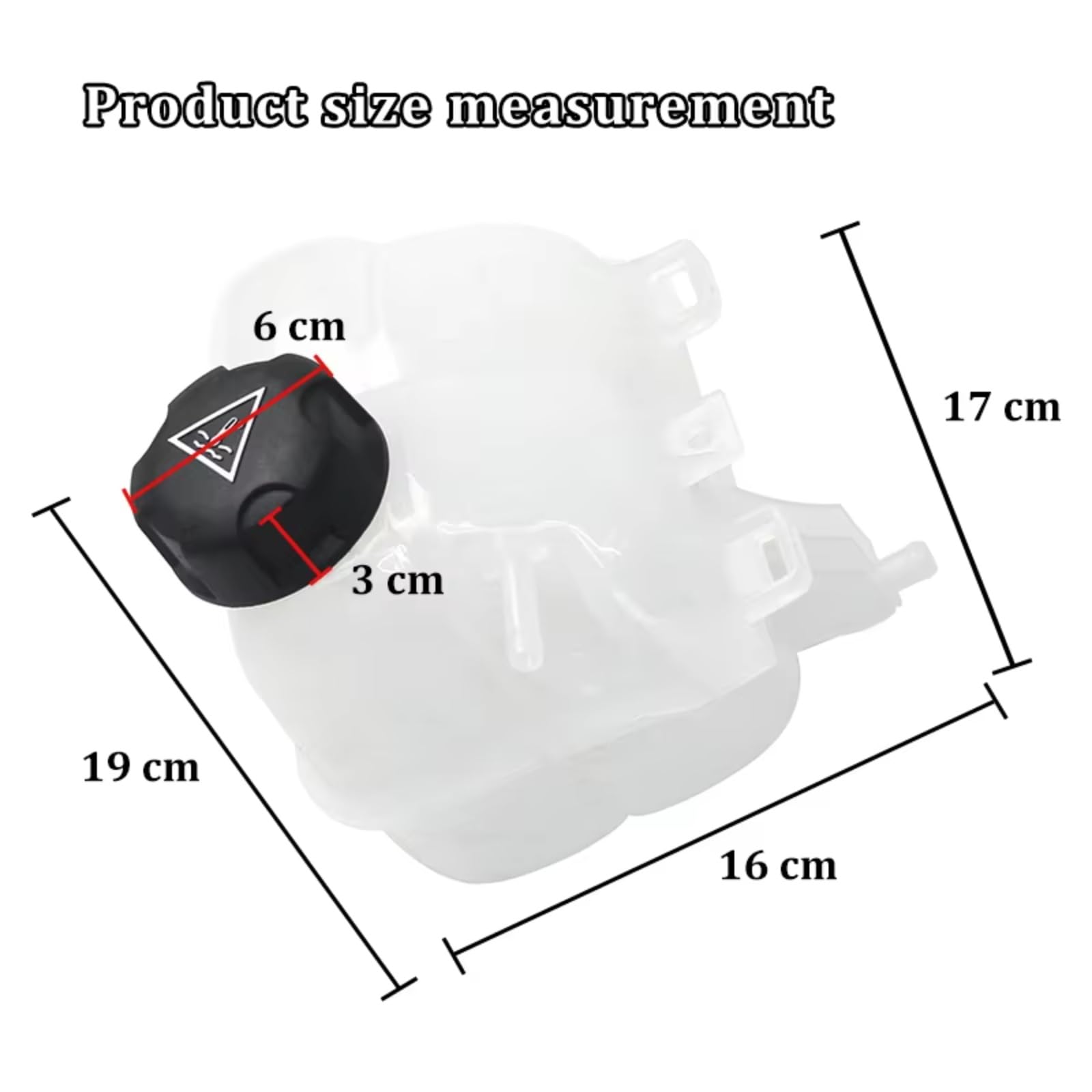 Compatibile Con Mini Per Cooper 2007-2016, Serbatoio Liquido Di Raffreddamento Radiatore, Serbatoio Di Espansione Liquido Di Raffreddamento Motore Con Tappo 17137823626 Vaschetta Radiatore