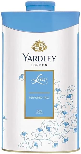 Yardley London Lace Talcum Powder, 100 g