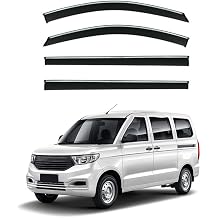 Premium Wind Deflector for Chevrolet N400 MK2 2019+ Window Side Visor Keep Your Car Ventilated in Rain Reduce Wind Turbulence External Accessories