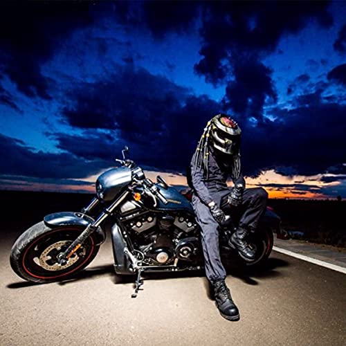 WUHX Casco del Predatore del Casco del Motociclo