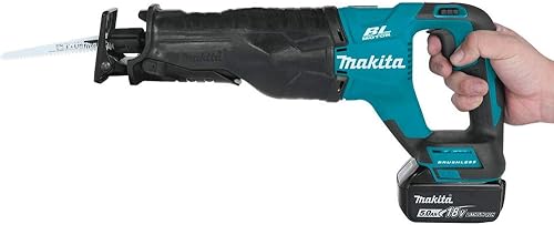 Miniatura 22 de Makita XRJ05Z 18V LXT - Sierra recíproca inalámbrica sin escobillas de iones de litio, solo herramienta