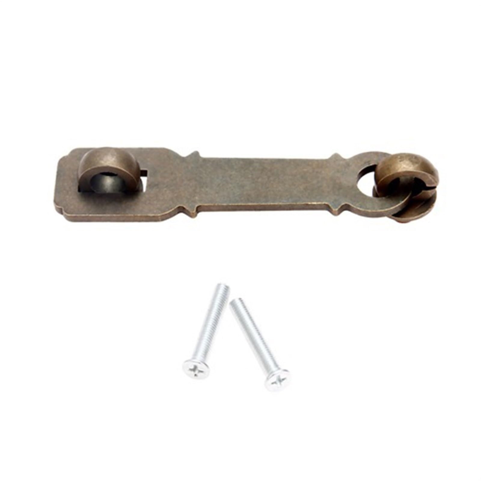 Shundeed One Color 110 * 25Mm Copper Box Hasp Locks, Brass Toggle Locks, Suitable For Door Cabinet Jewelry Box Furniture Hardware Hinges.(B)