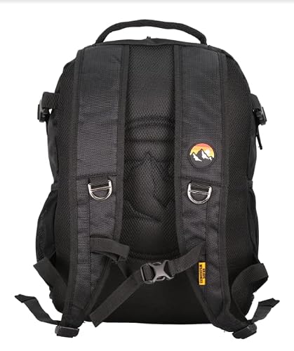 Brave Wilderness Durable Outdoor Capable Backpack Made With A Ballistic Nylon Shell And Six Pockets By Coyote Peterson (Black) #TOP2