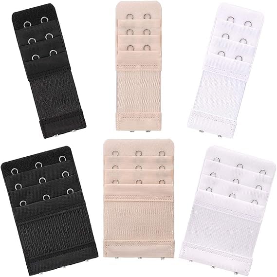 Women's Bra Extender 2 Hooks 3 Hooks Elastic Stretchy Back Bra Band Extension-picture-14