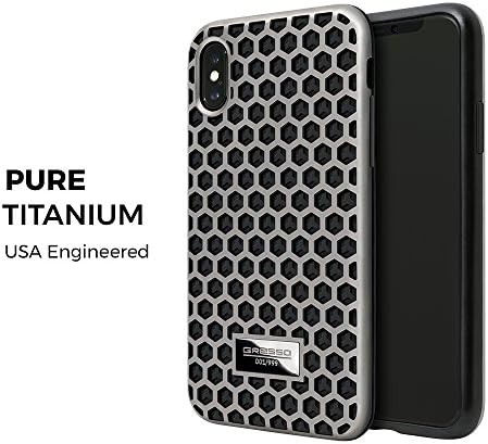 Gresso Magnum Titanium Case for iPhone X (Grey)