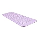 EIOKIT Silicone Heat Resistant Travel Mat for Hair Iron (1 Pack, Pink Mauve, 11 x 5.3 inches)