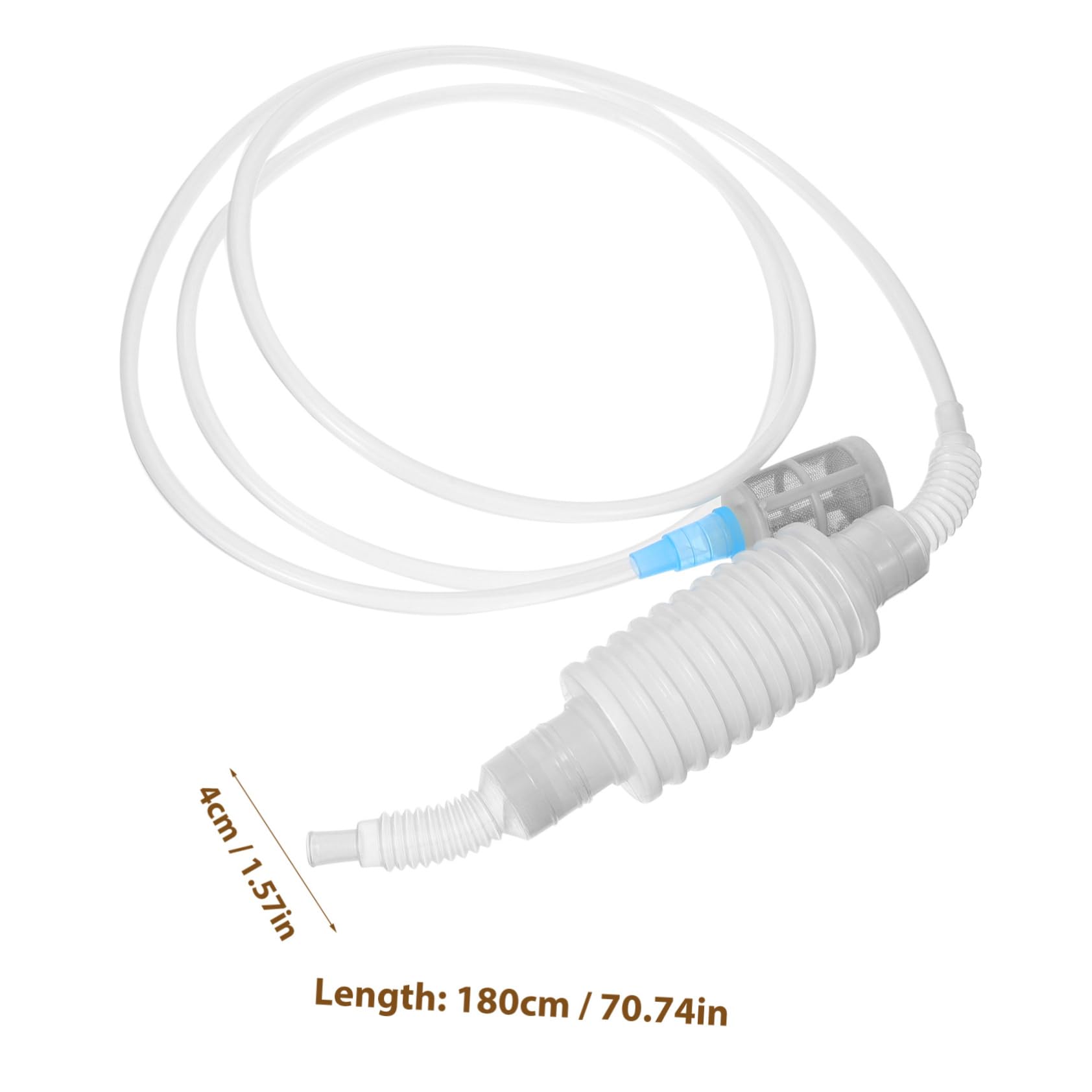 OFFSCH Professional Wine Siphon Tube Reusable Filter for Sediment Removal Multi-function Home Brew Tool