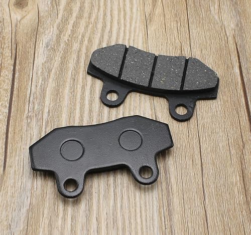 Brake Pads for GY6 Chinese Scooter, 50cc 125cc 150cc 200cc 250cc 300cc, Compatible with Znen NST Roketa 250cc, Jonway YY250 NST(black) - Thumbnail 4