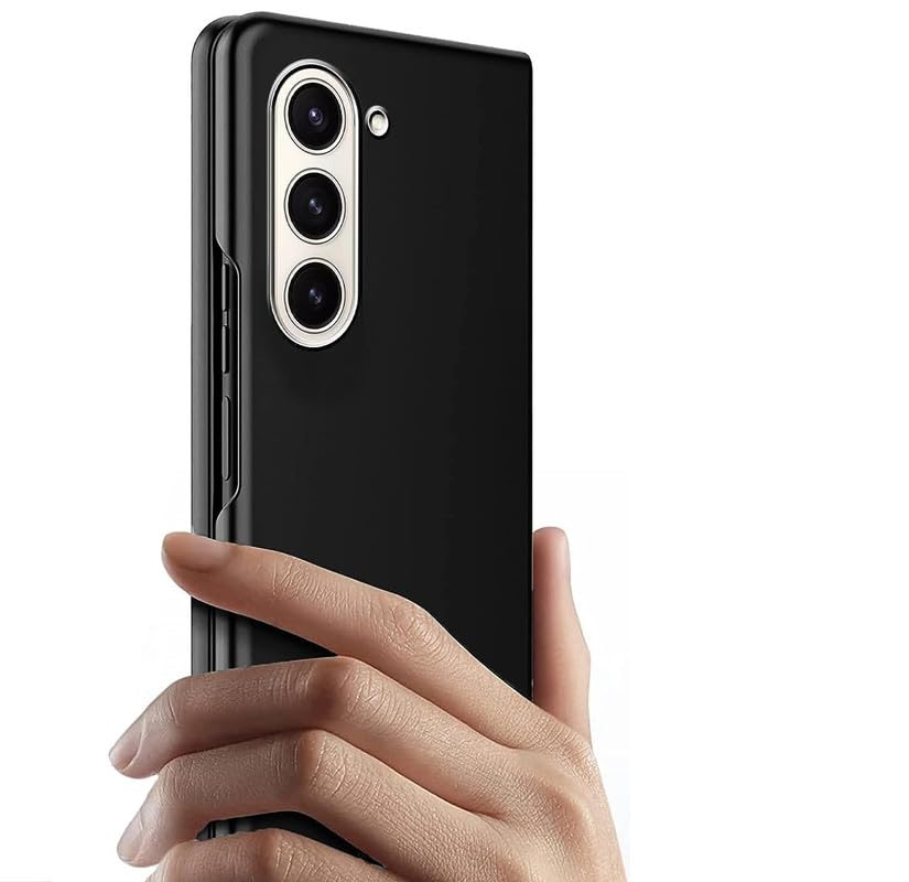 SkyTree Slim Case Compatible with Samsung Galaxy Z Fold 5 5G, Premium Thin Hard PC Anti-Slide Lightweight Protective Hard Phone Case Cover for Samsung Galaxy Z Fold 5 5G - Black (B0CD4FNP9G) Amazon Price History, Amazon Price Tracker