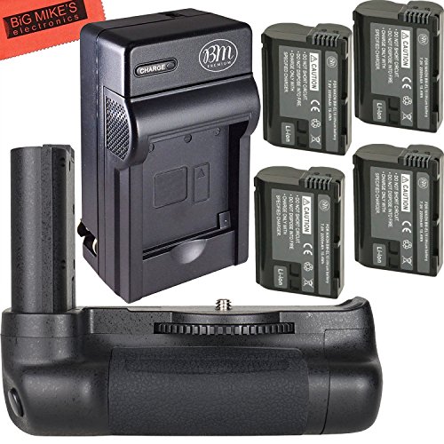 Ultra High Power Battery Grip Kit for Nikon D7500 Digital SLR Camera