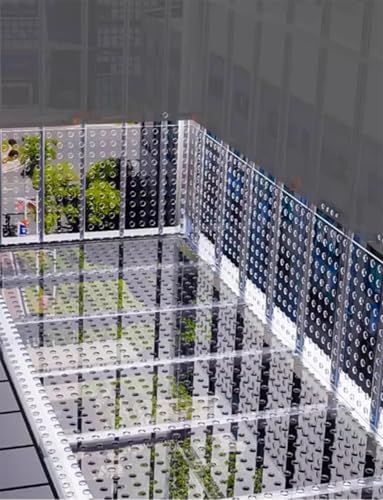 Láminas Perforadas, Paneles de policarbonato Perforado, Almohadilla antirrobo for Ventanas con Bridas, rejas Decorativas for barandillas de Balcones y Patios.(20x120cm)