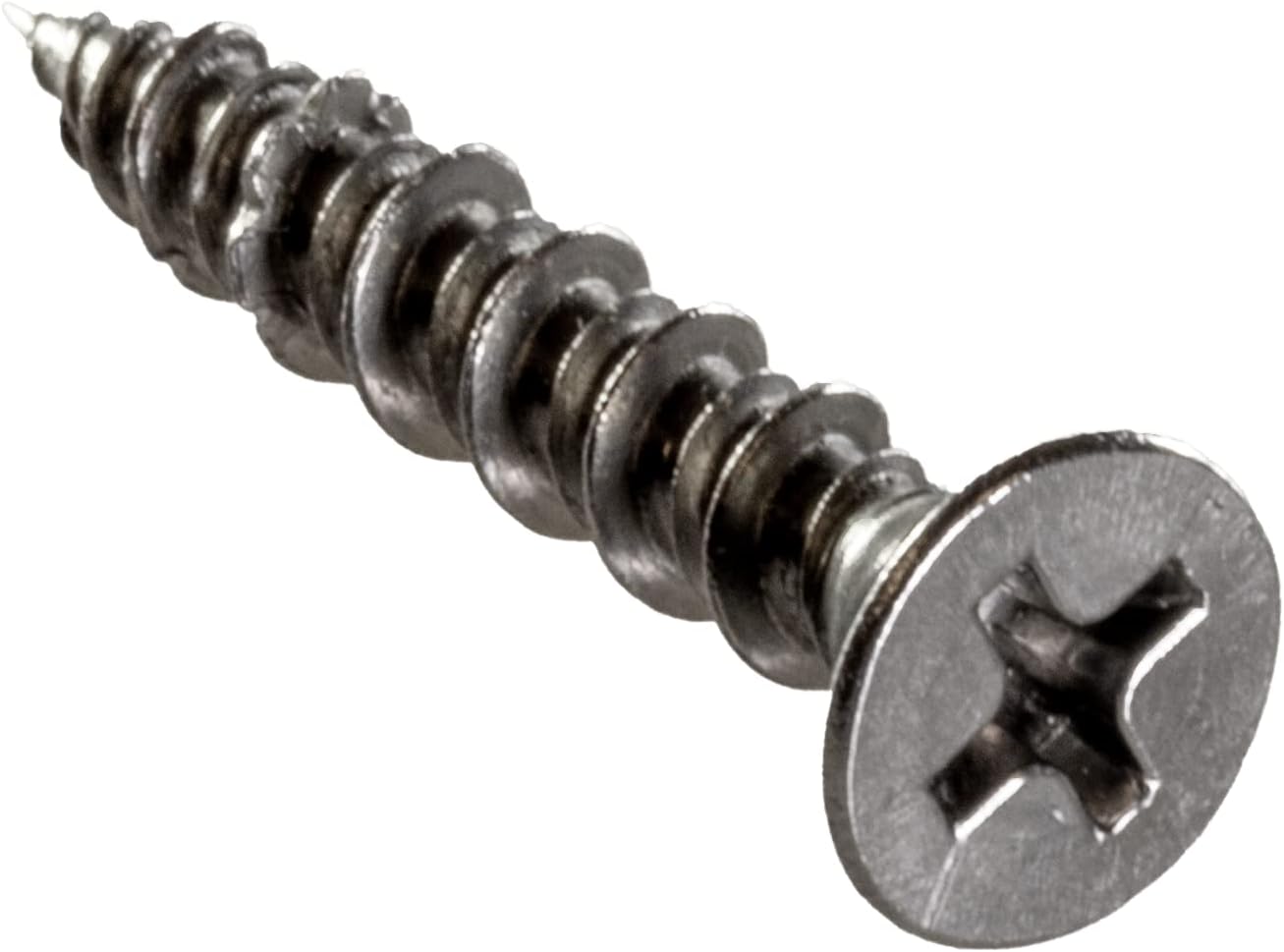 Simpson Strong-Tie T08J100FXC Marine Screw, Flat Head #8 x 1 in. #2 Phillips Drive, Type 316 (100-Qty)